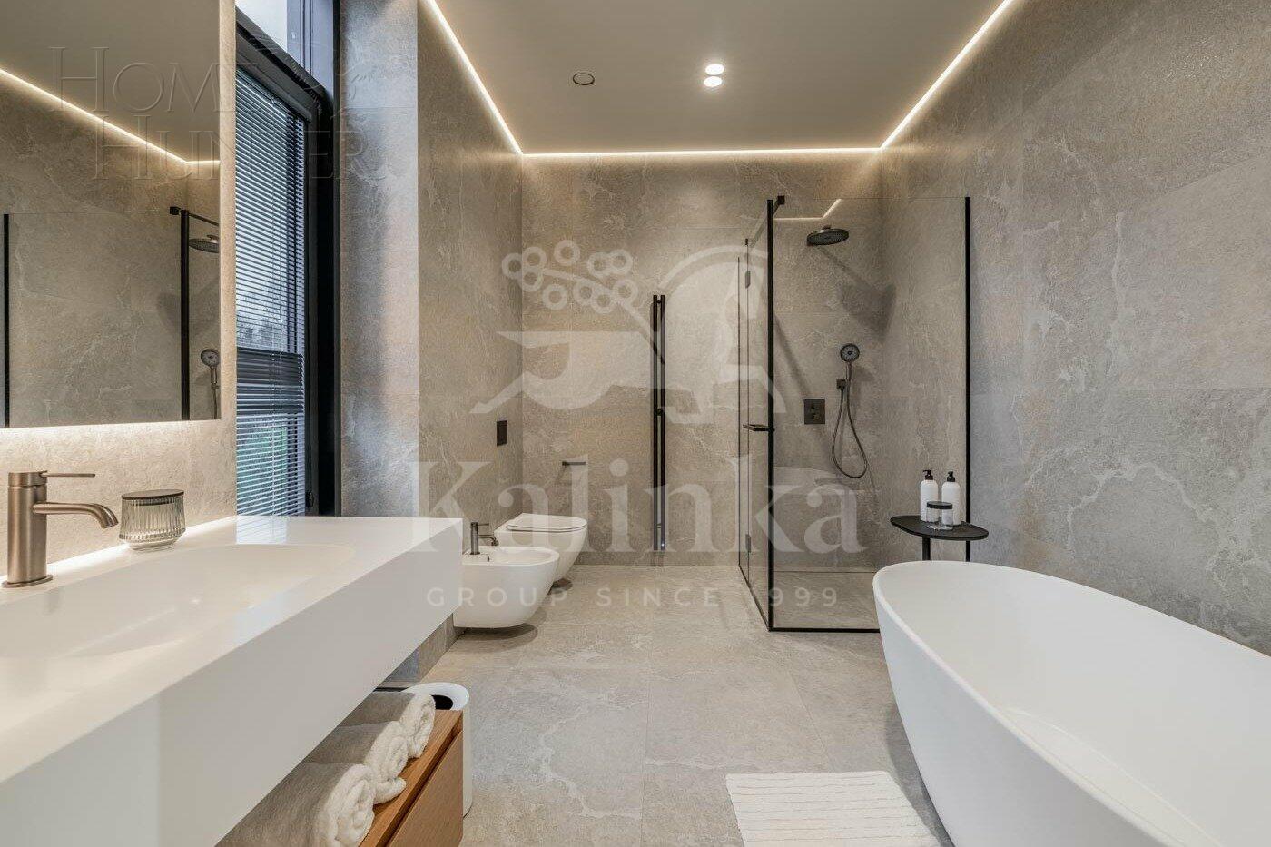 2-этажный коттедж 390.5 м² с отделкой