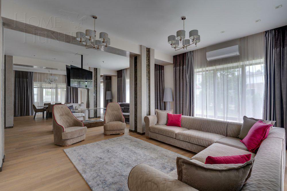 2-этажный коттедж 593 м² с отделкой