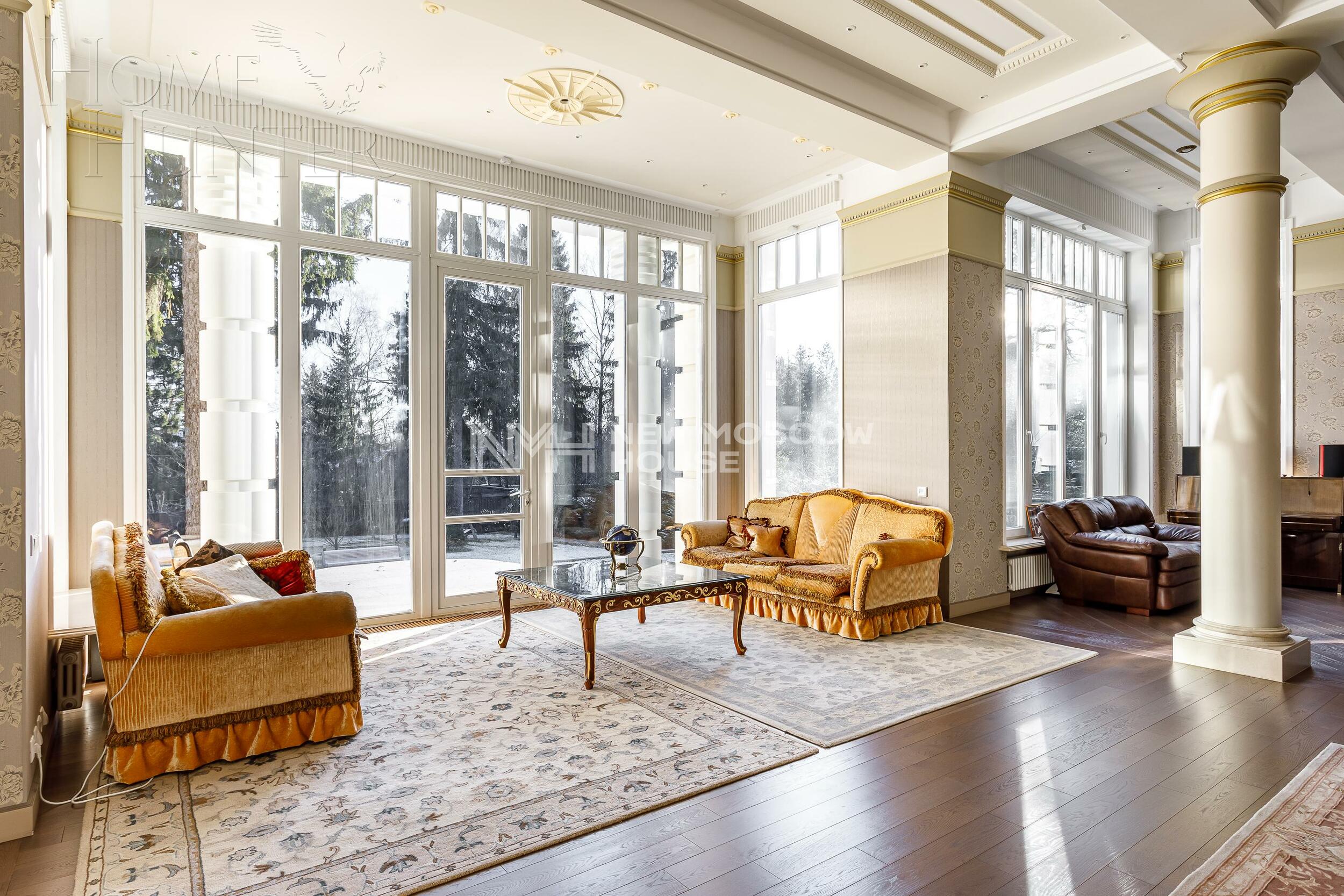 3-этажный коттедж 972 м² с отделкой