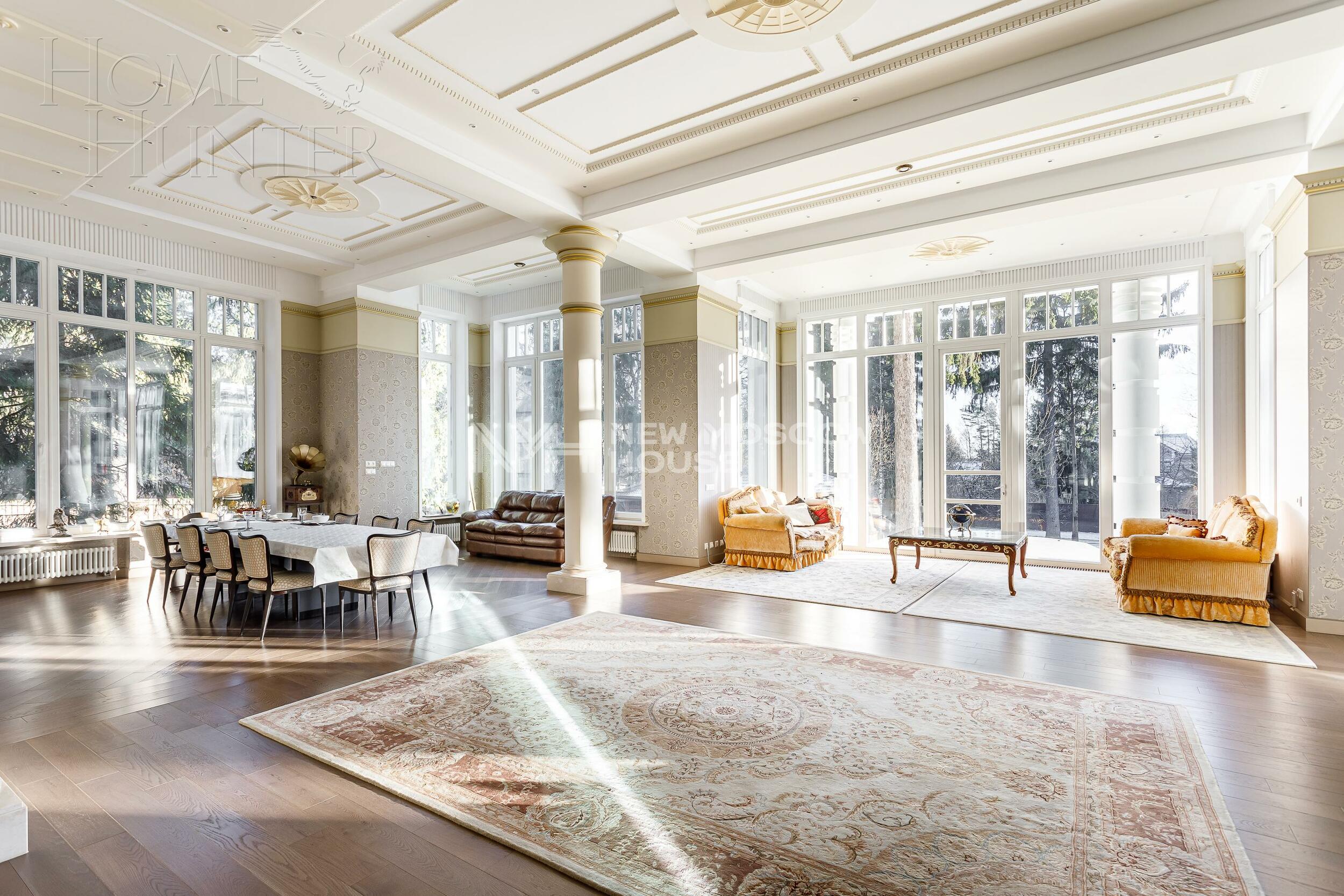 3-этажный коттедж 972 м² с отделкой