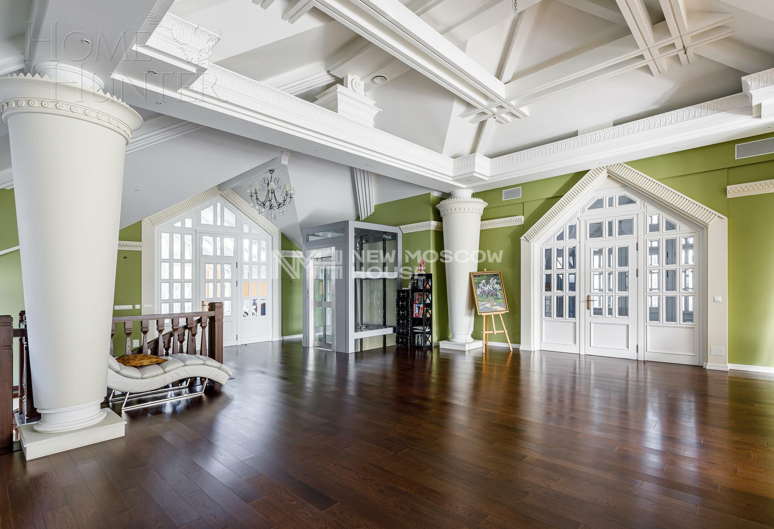 3-этажный коттедж 972 м² с отделкой