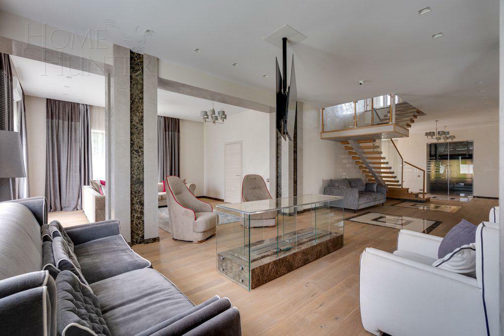 2-этажный коттедж 593 м² с отделкой