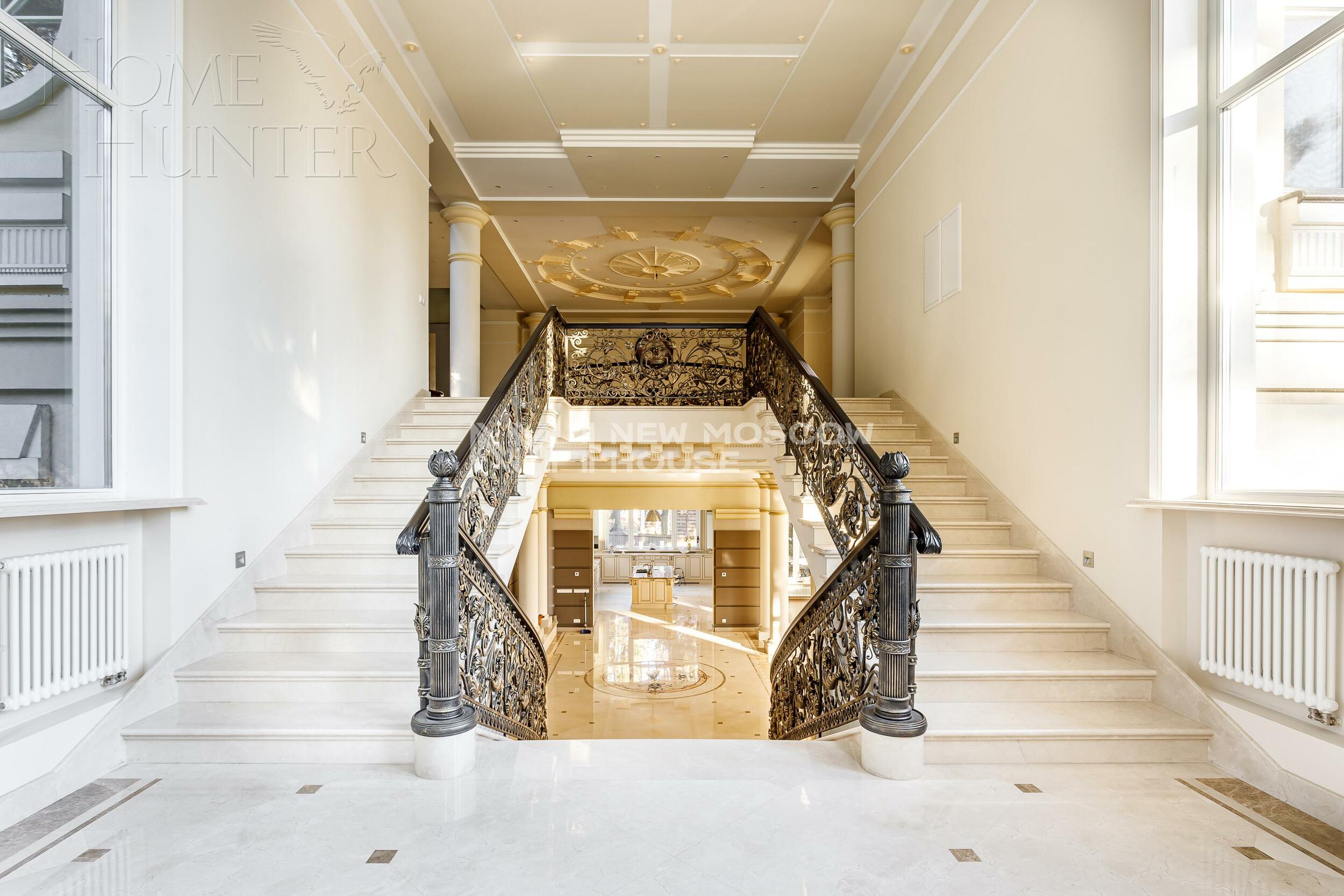 3-этажный коттедж 972 м² с отделкой