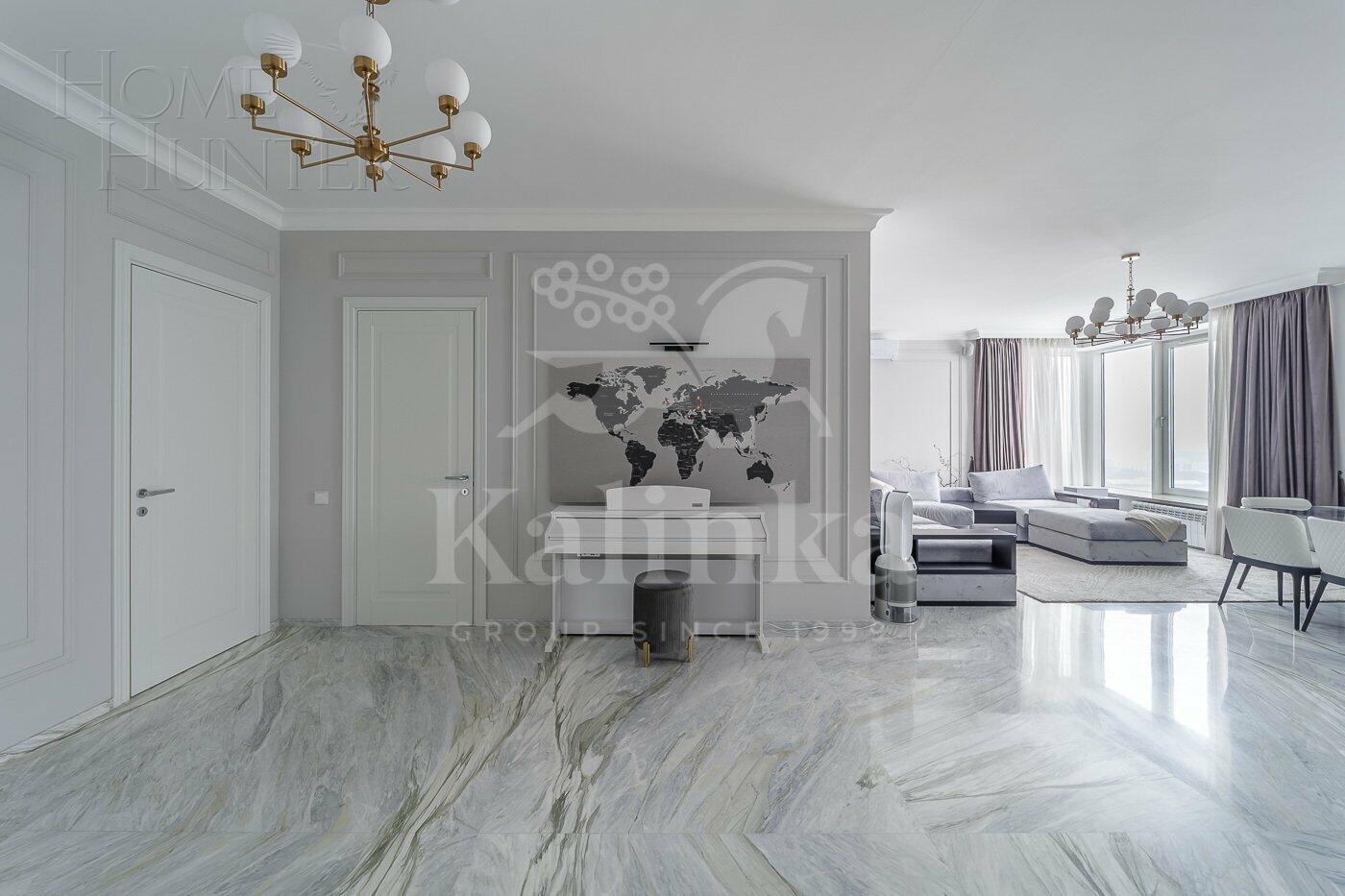 4-КОМН. КВАРТИРА С ОТДЕЛКОЙ 201 М² НА 33 ЭТАЖЕ