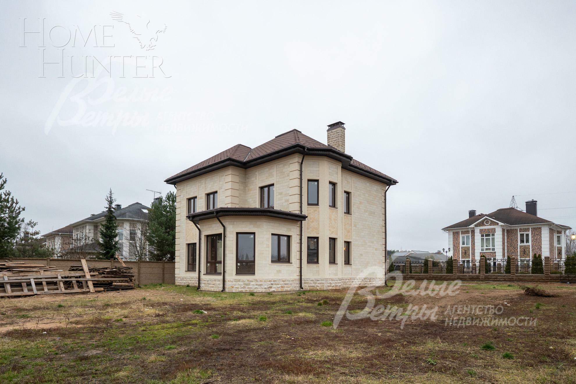 2-этажный коттедж 310 м² без отделки