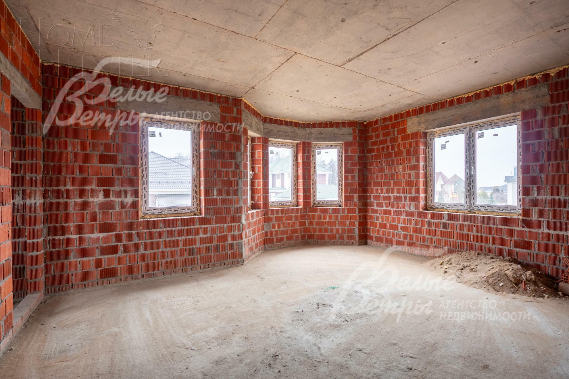 2-этажный коттедж 310 м² без отделки