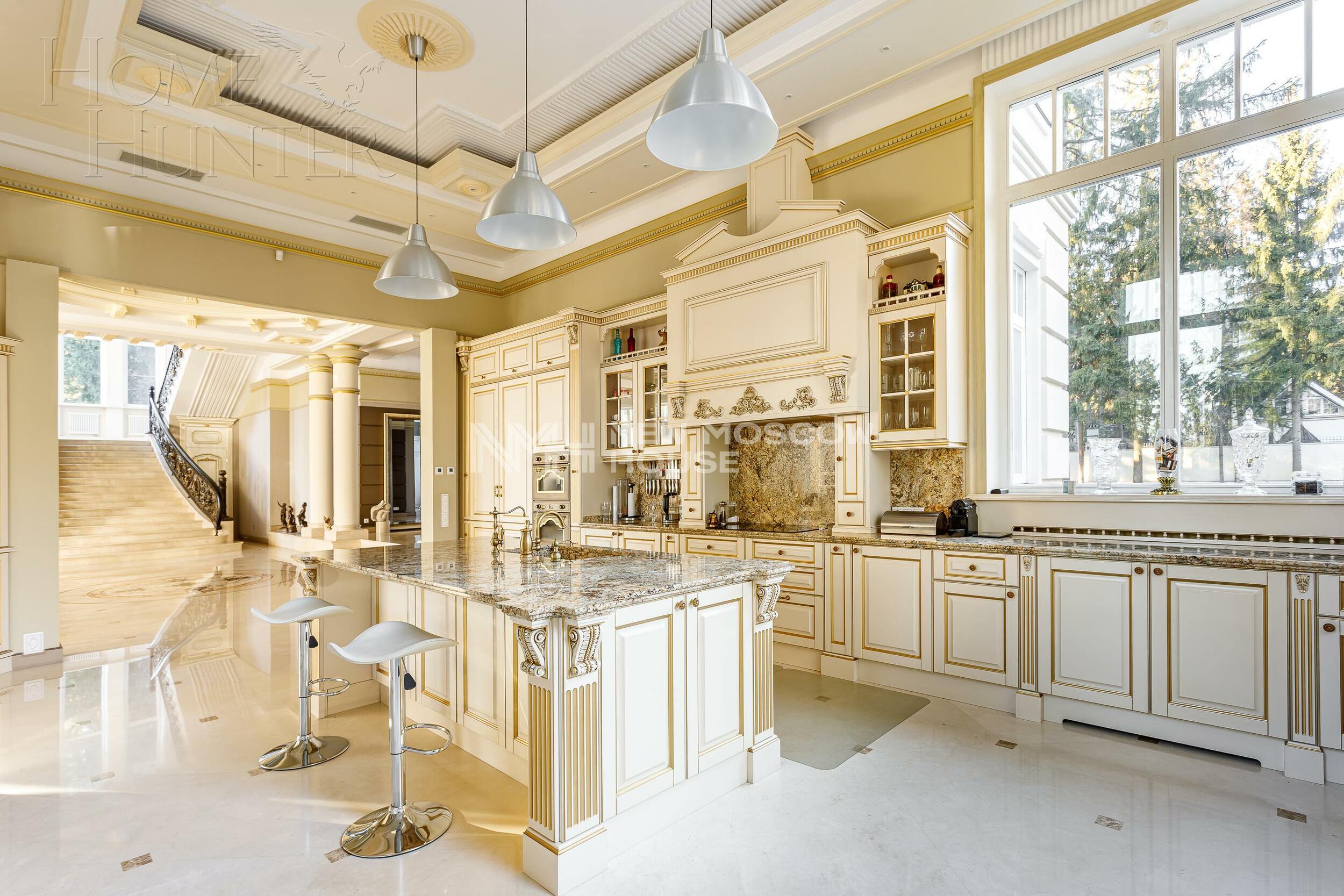 3-этажный коттедж 972 м² с отделкой