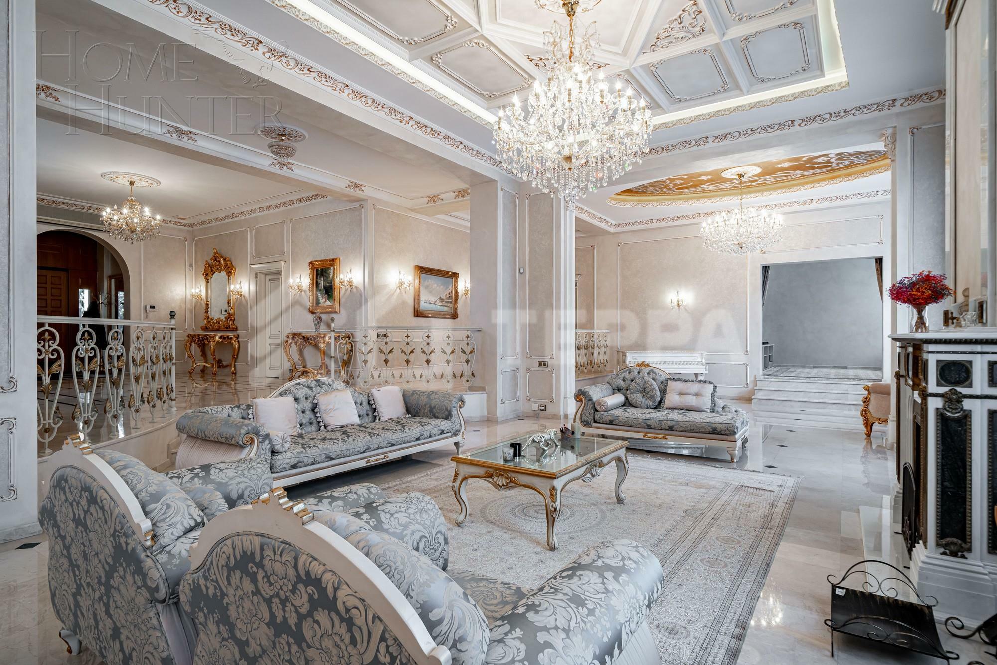 2-этажный коттедж 1 000 м² с отделкой