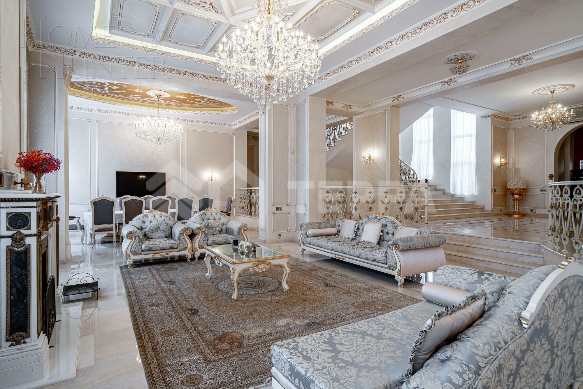 2-этажный коттедж 1 000 м² с отделкой