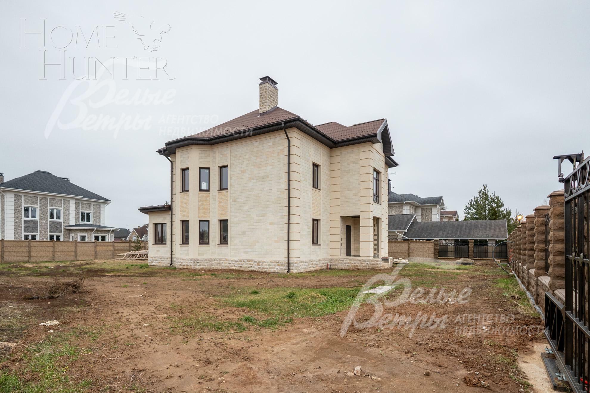 2-этажный коттедж 310 м² без отделки