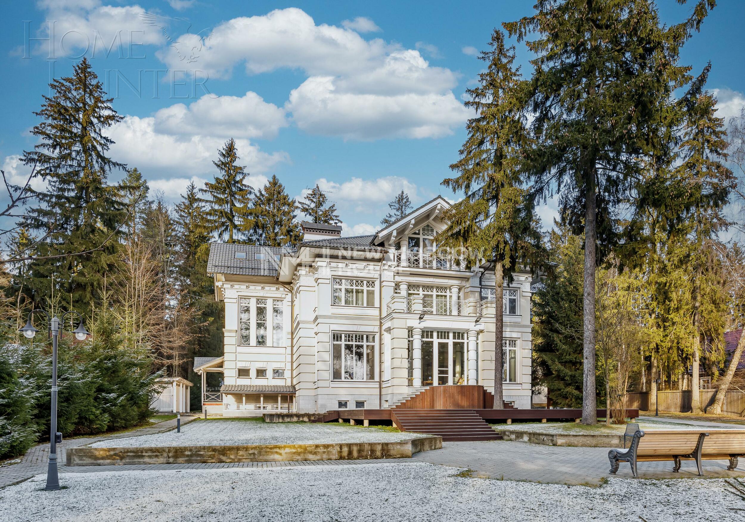 3-этажный коттедж 972 м² с отделкой