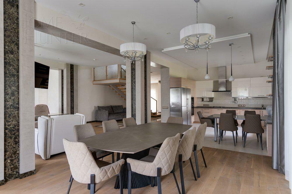 2-этажный коттедж 593 м² с отделкой