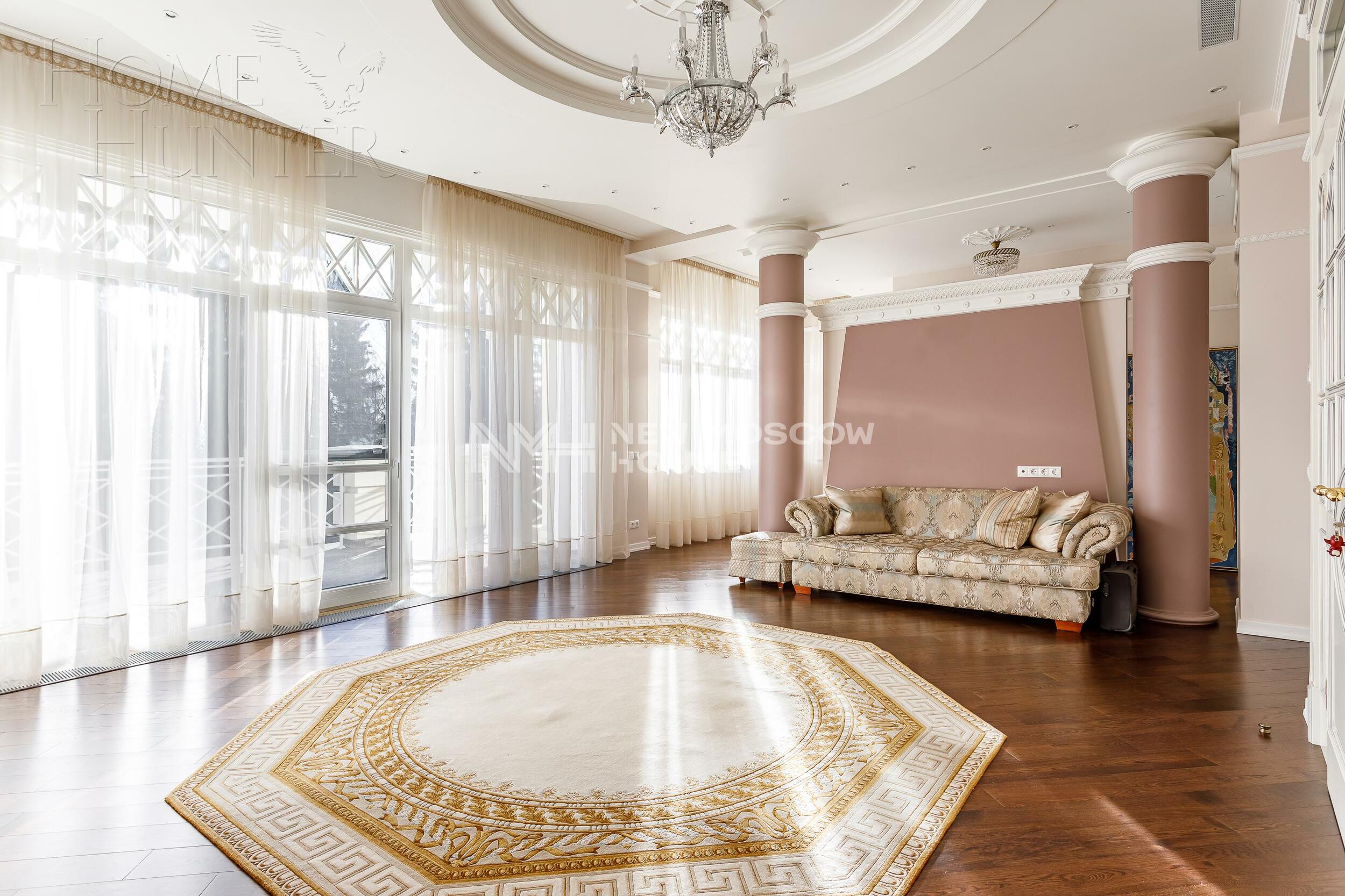 3-этажный коттедж 972 м² с отделкой