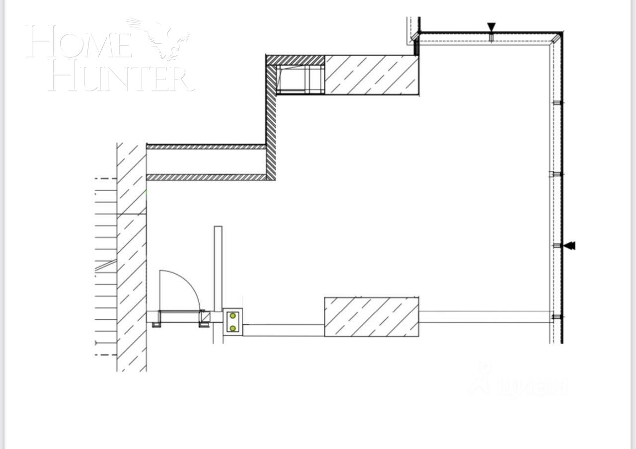 1-КОМН. АПАРТАМЕНТЫ С ОТДЕЛКОЙ 53 М² НА 4 ЭТАЖЕ