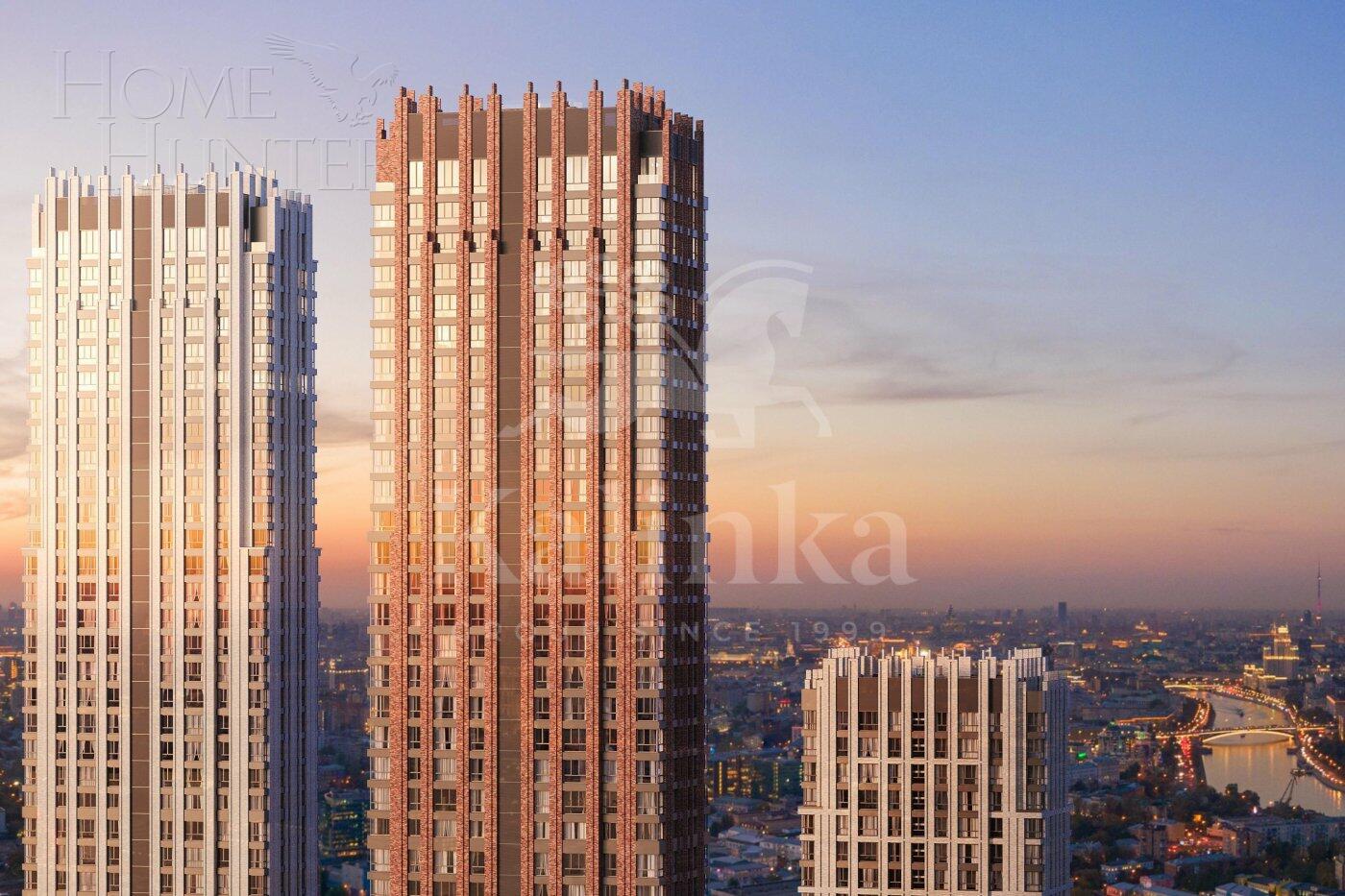 4-КОМН. КВАРТИРА БЕЗ ОТДЕЛКИ 104.3 М² НА 23 ЭТАЖЕ