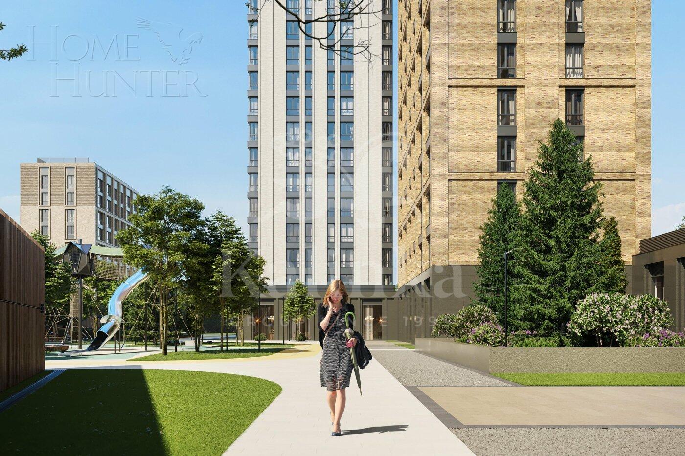 4-КОМН. КВАРТИРА БЕЗ ОТДЕЛКИ 104.3 М² НА 23 ЭТАЖЕ