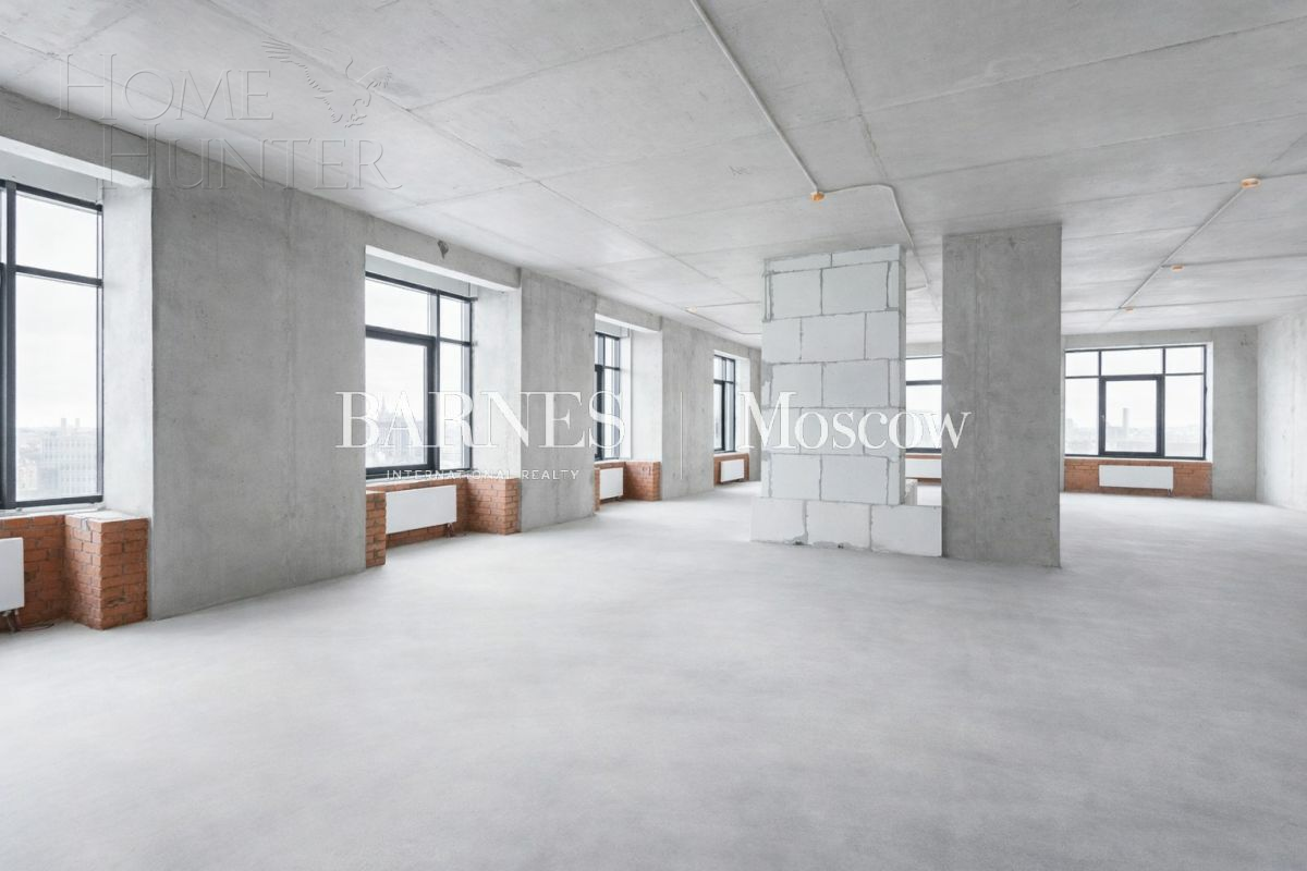 5-КОМН. КВАРТИРА БЕЗ ОТДЕЛКИ 180 М² НА 16 ЭТАЖЕ