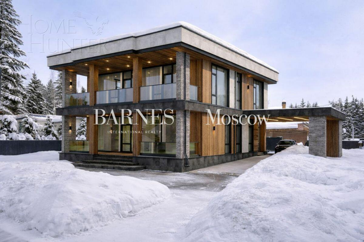 2-этажный коттедж 398.5 м² без отделки