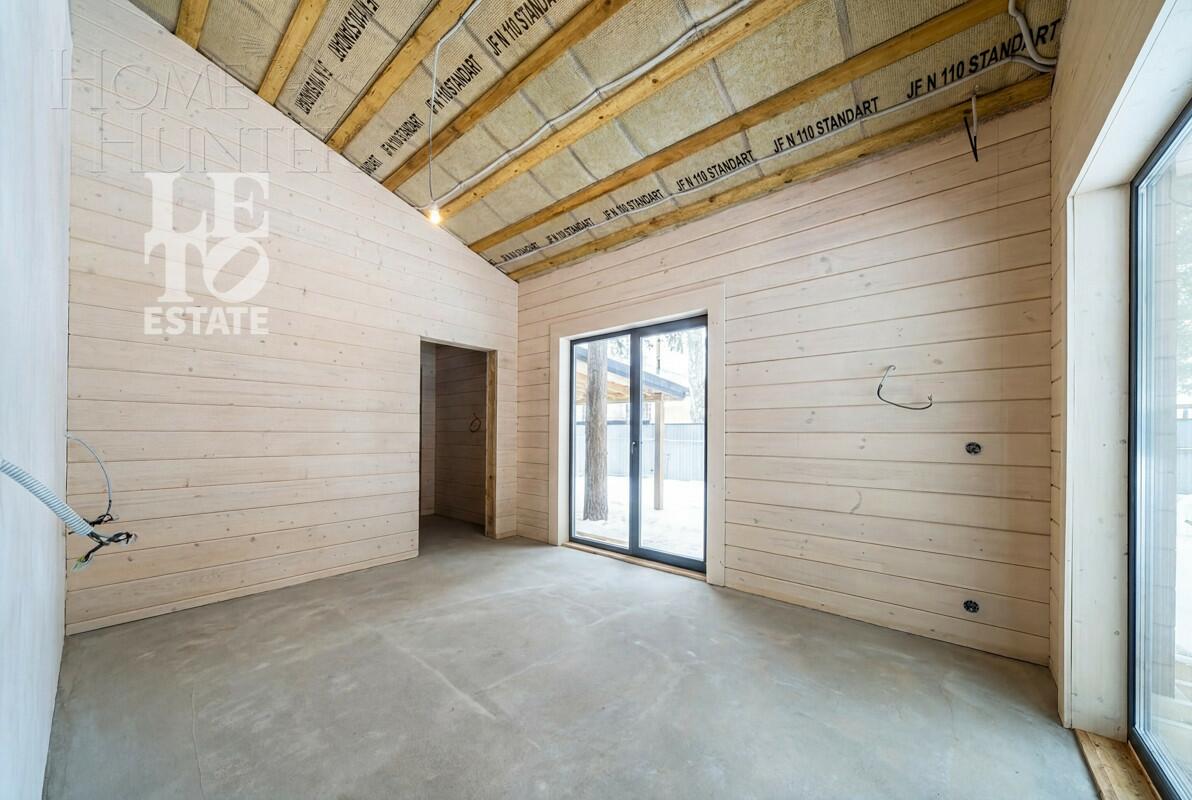 1-этажный коттедж 165 м² без отделки