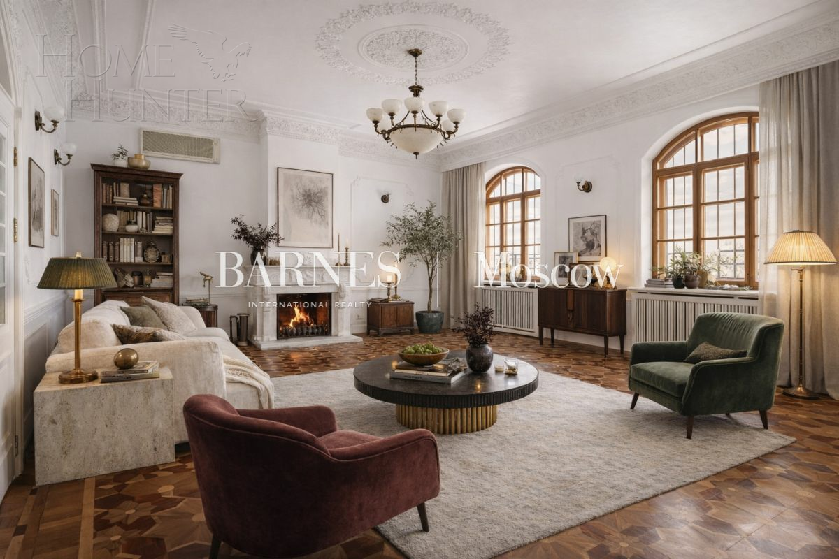 3-УРОВНЕВЫЙ ПЕНТХАУС С ОТДЕЛКОЙ 379 М² НА 7 ЭТАЖЕ