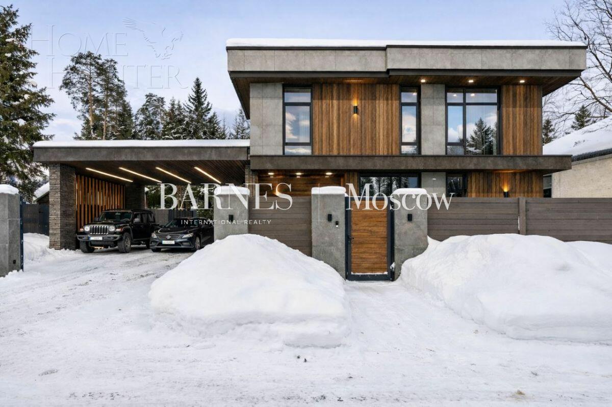 2-этажный коттедж 398.5 м² без отделки