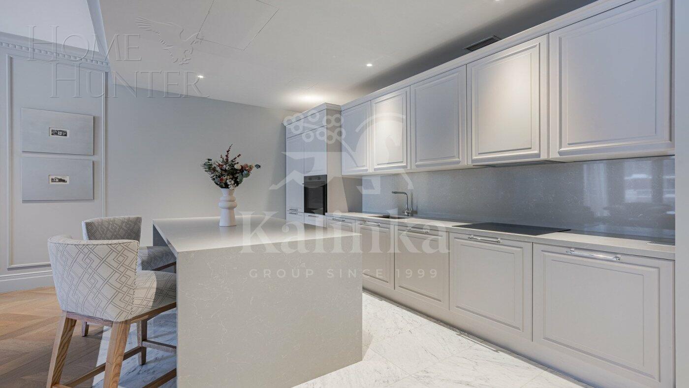 4-КОМН. КВАРТИРА С ОТДЕЛКОЙ 135.1 М² НА 2 ЭТАЖЕ