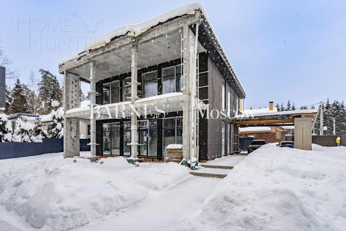 2-этажный коттедж 398.5 м² без отделки