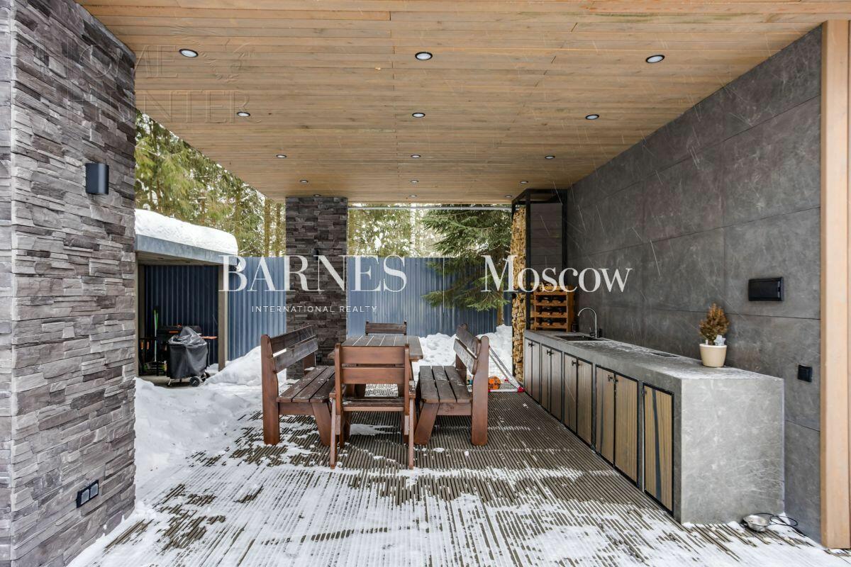 2-этажный коттедж 398.5 м² без отделки