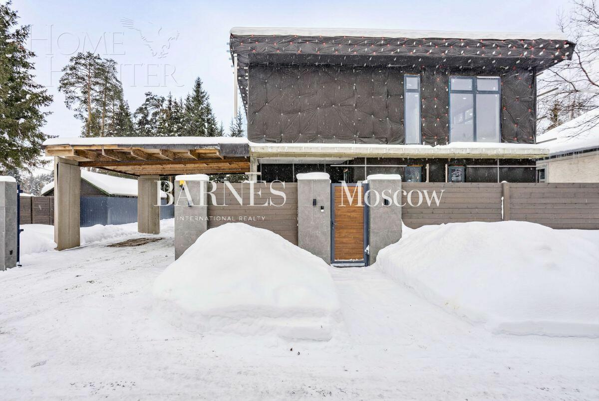 2-этажный коттедж 398.5 м² без отделки