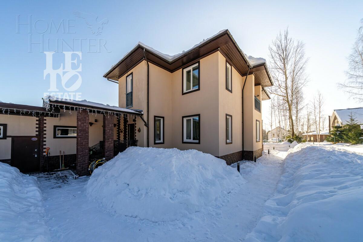 2-этажный коттедж 196 м² с отделкой