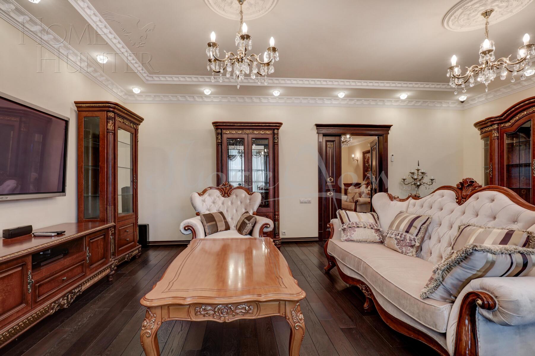 4-КОМН. КВАРТИРА С ОТДЕЛКОЙ 190.5 М² НА 8 ЭТАЖЕ