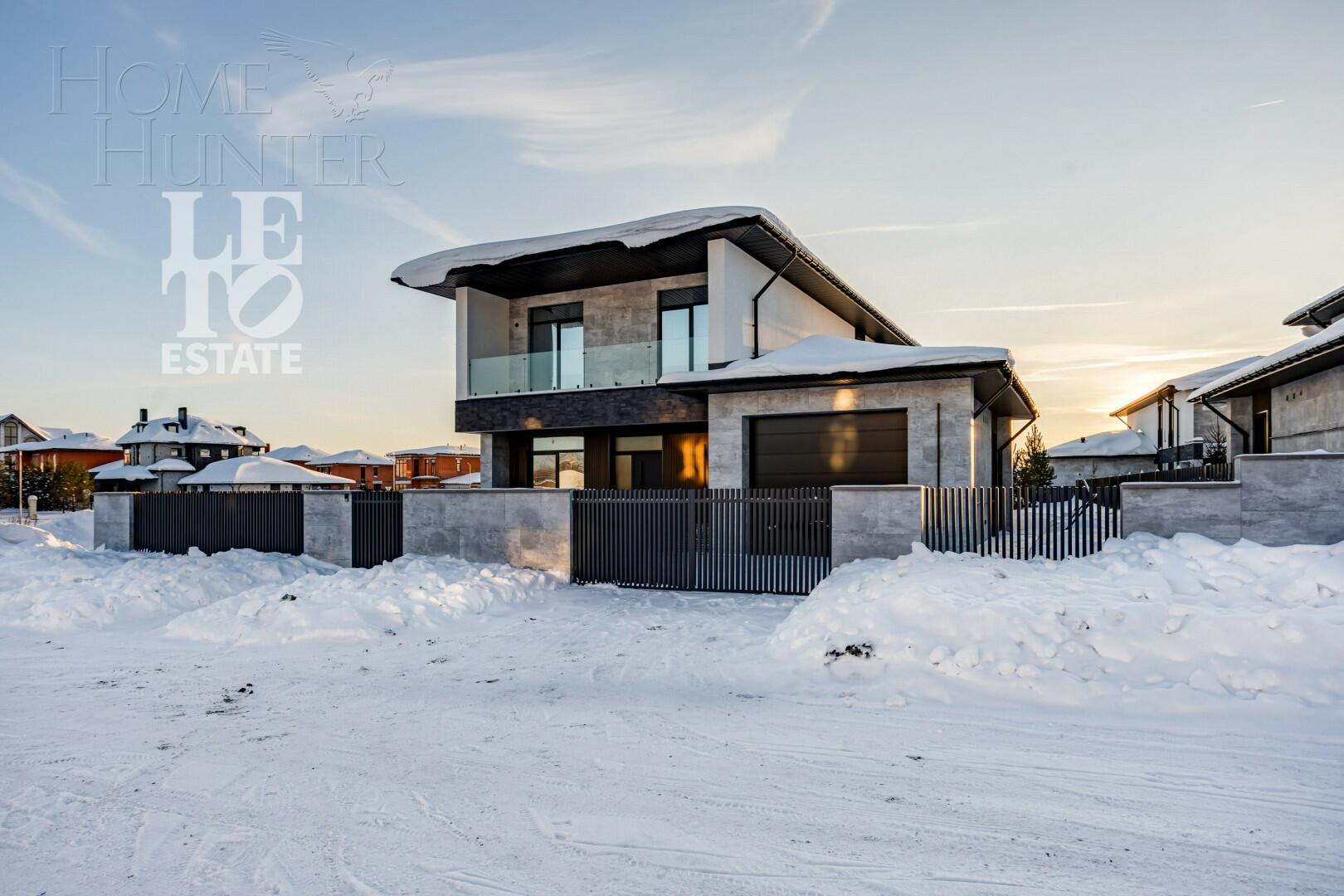 2-этажный коттедж 310 м² с отделкой