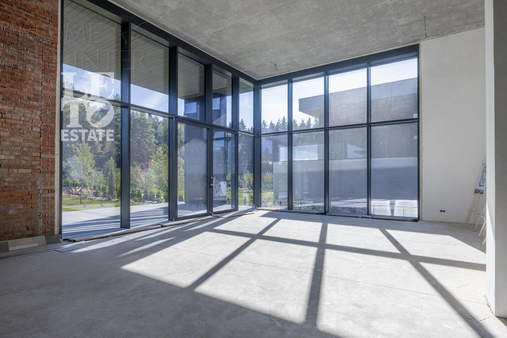 1-этажный коттедж 489 м² без отделки