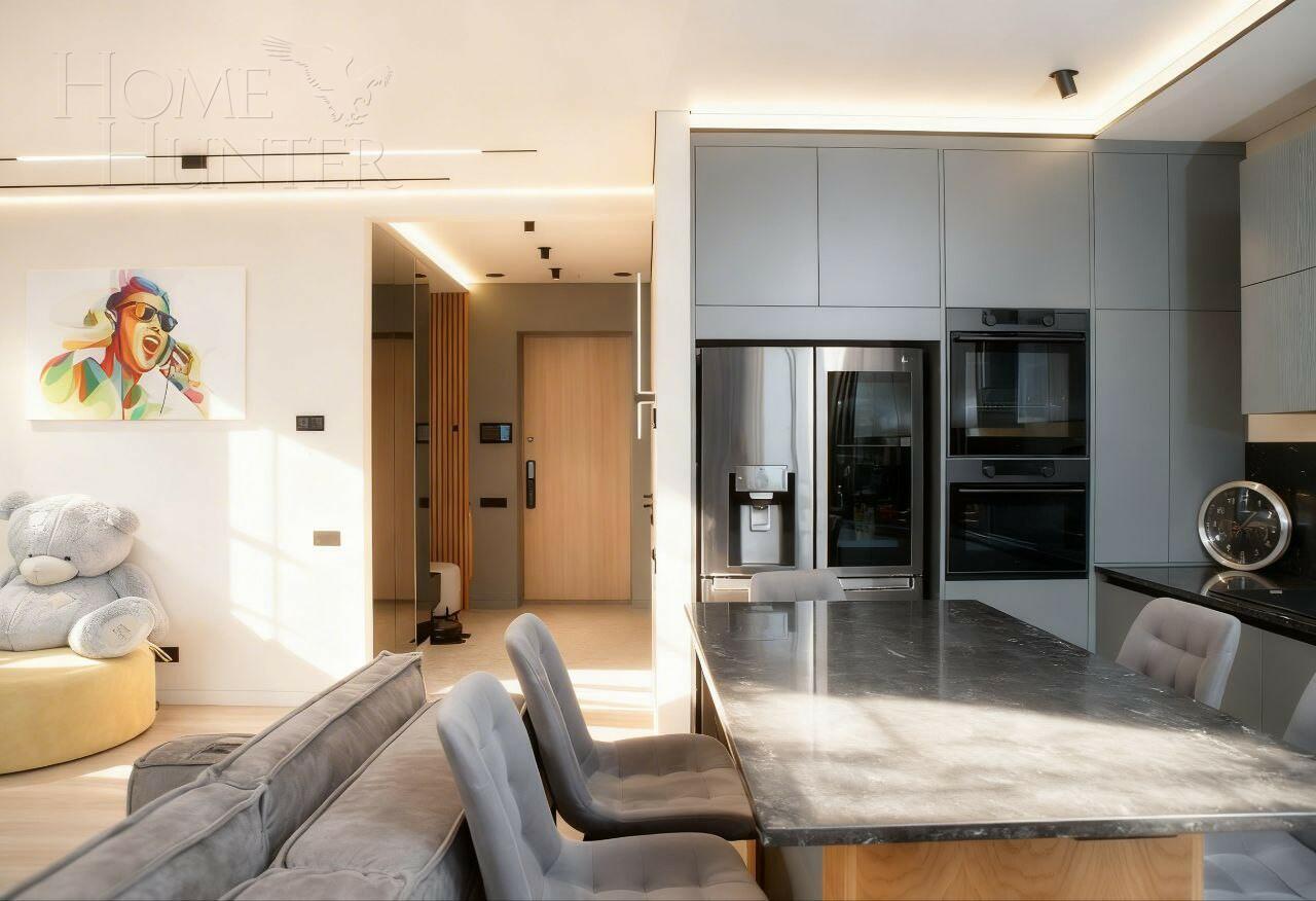 3-КОМН. КВАРТИРА С ОТДЕЛКОЙ 108.6 М² НА 52 ЭТАЖЕ