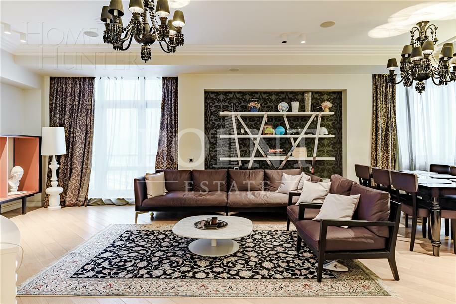 4-КОМН. КВАРТИРА С ОТДЕЛКОЙ 180 М² НА 21 ЭТАЖЕ