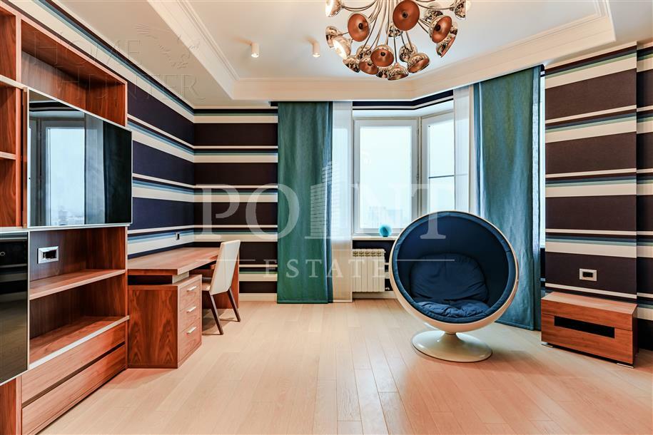 4-КОМН. КВАРТИРА С ОТДЕЛКОЙ 180 М² НА 21 ЭТАЖЕ