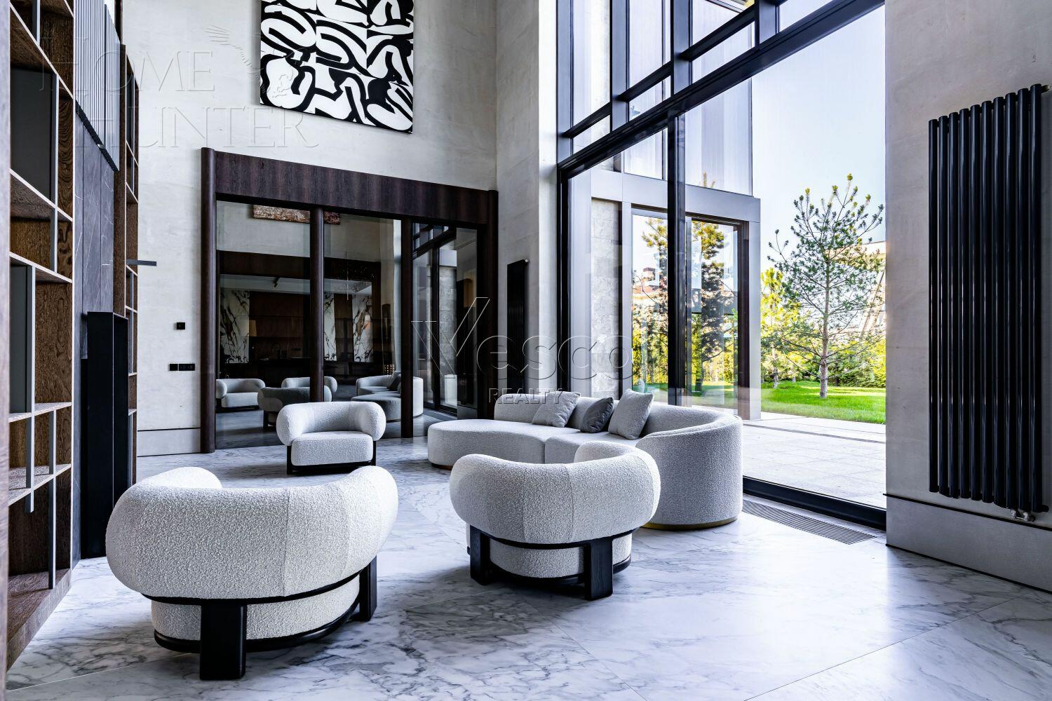 2-этажный коттедж 1 100 м² с отделкой