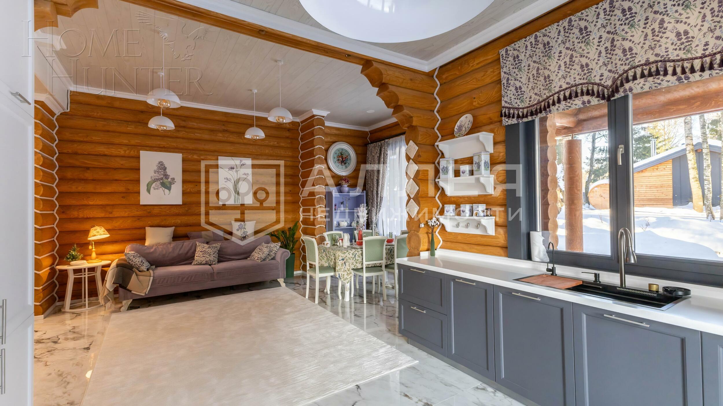 2-этажный коттедж 200 м² с отделкой