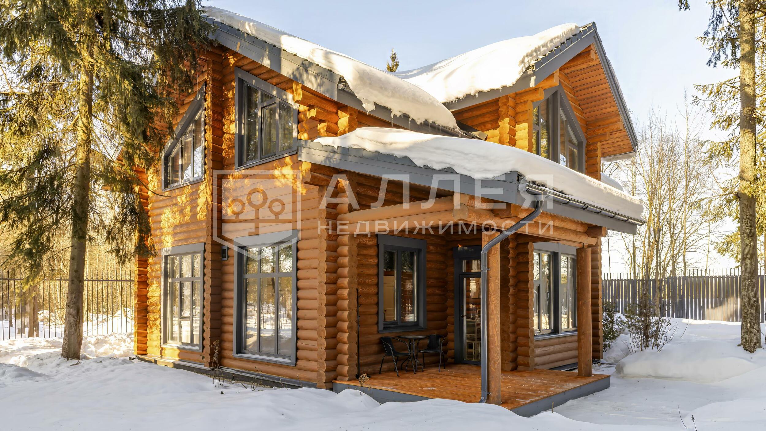 2-этажный коттедж 200 м² с отделкой