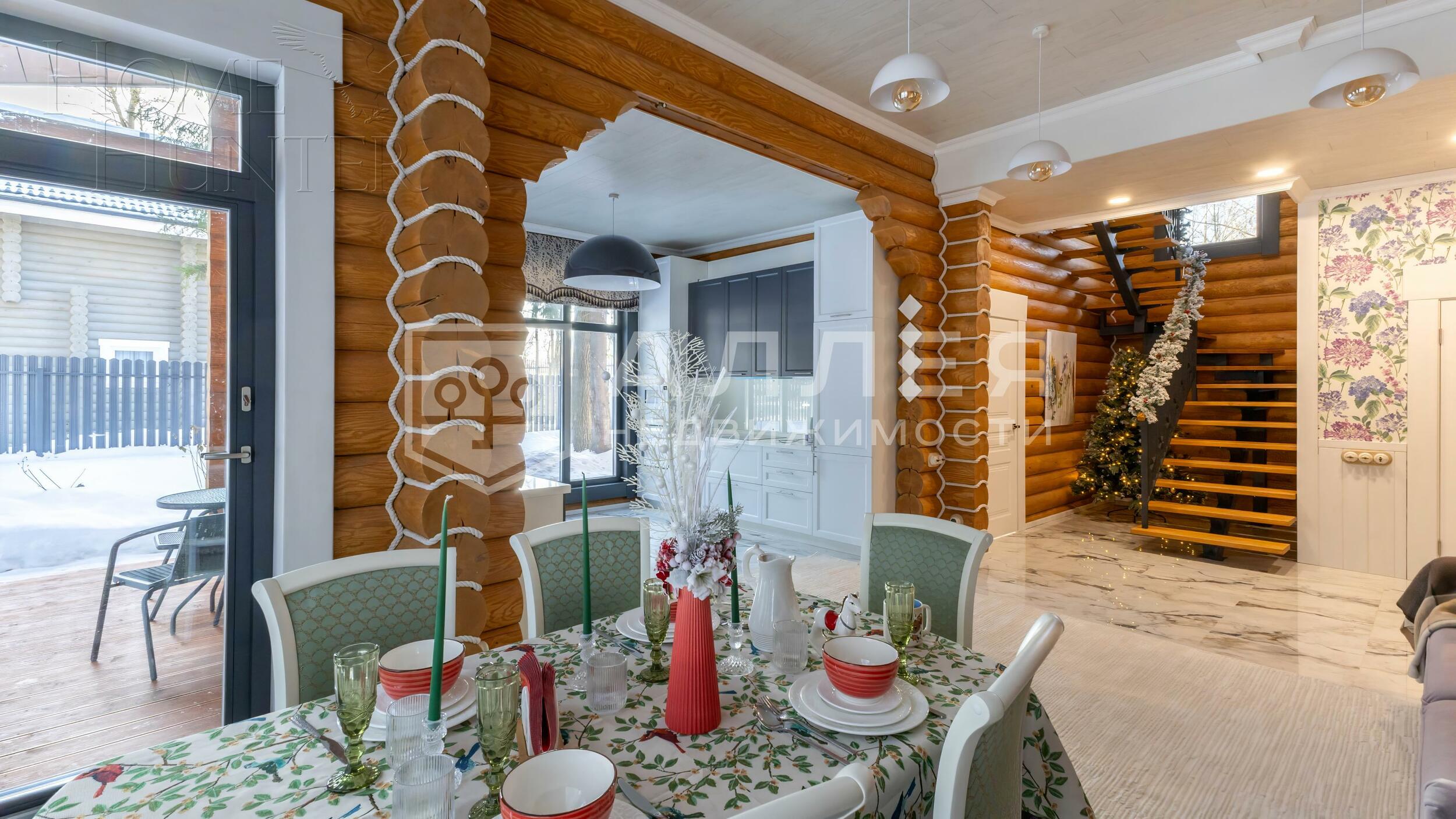 2-этажный коттедж 200 м² с отделкой