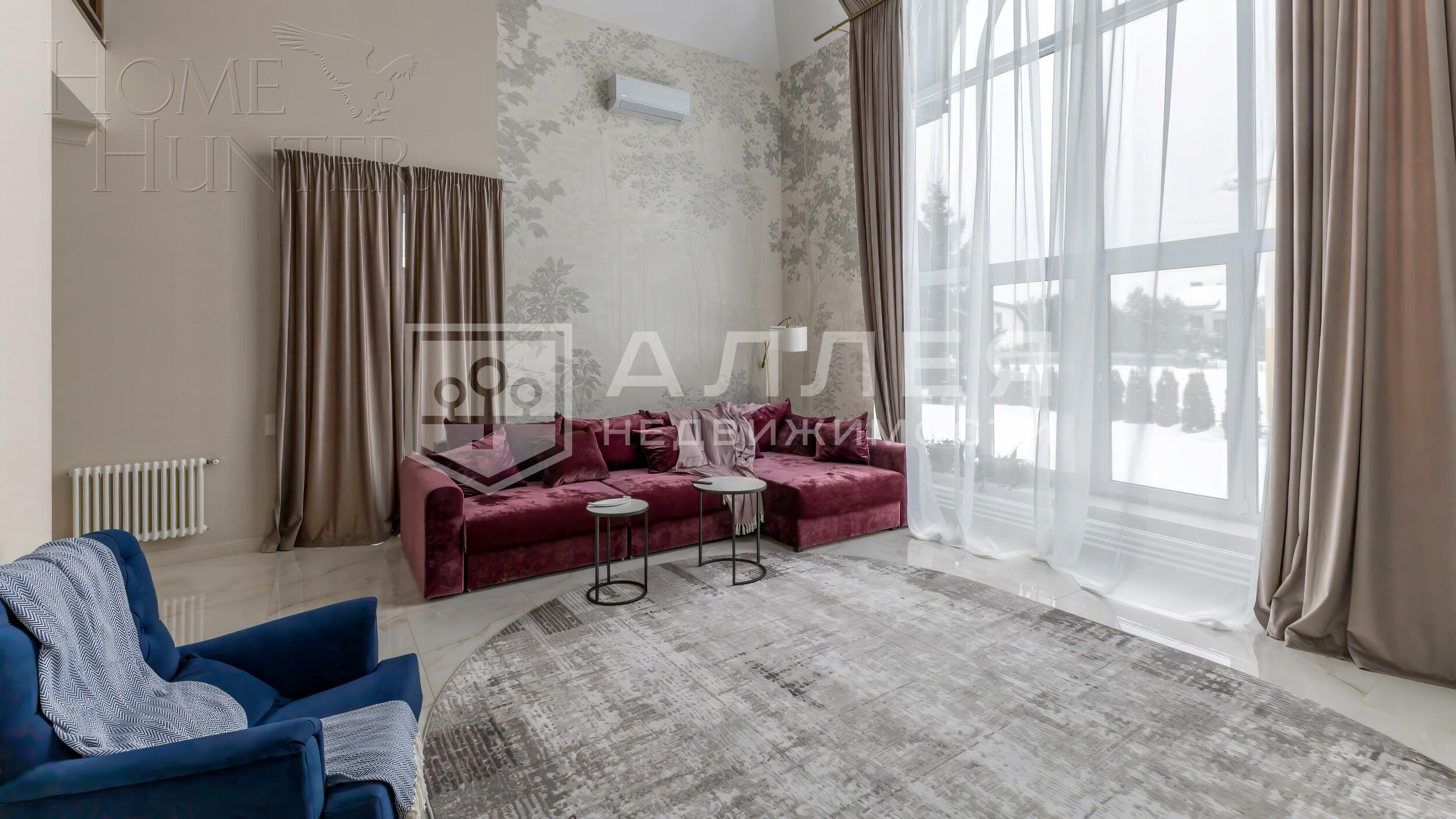 2-этажный коттедж 750 м² с отделкой