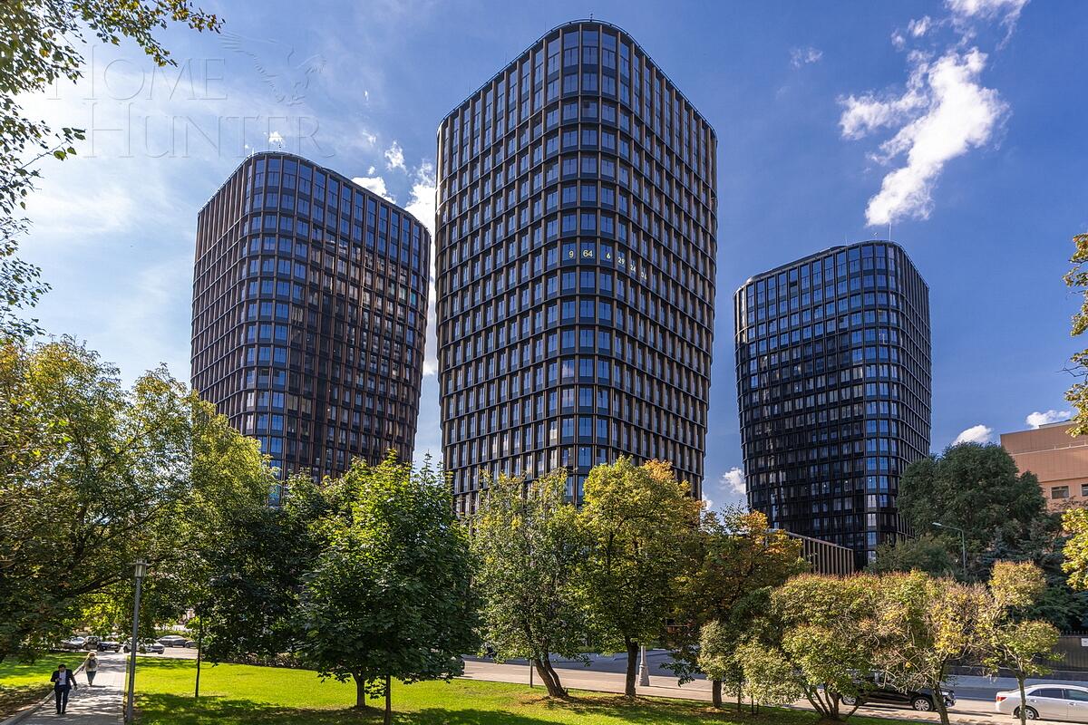 4-КОМН. АПАРТАМЕНТЫ БЕЗ ОТДЕЛКИ 124 М² НА 15 ЭТАЖЕ