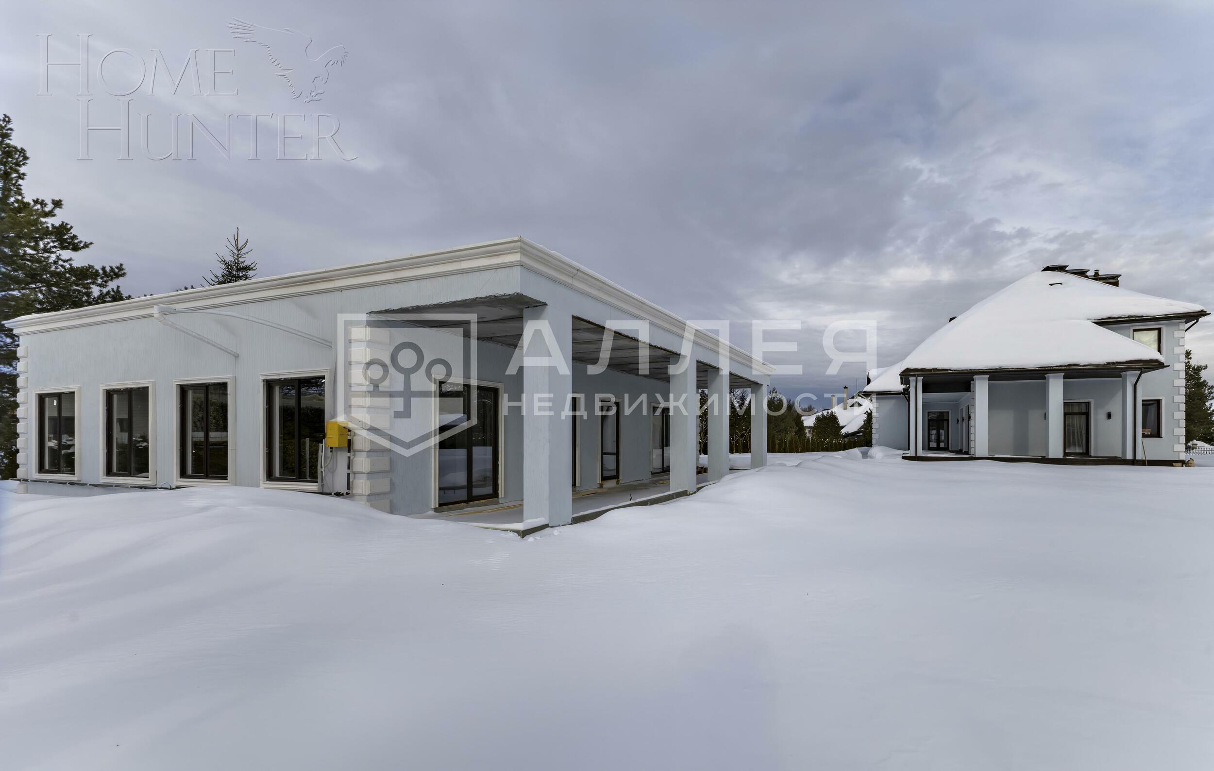 2-этажный коттедж 750 м² с отделкой