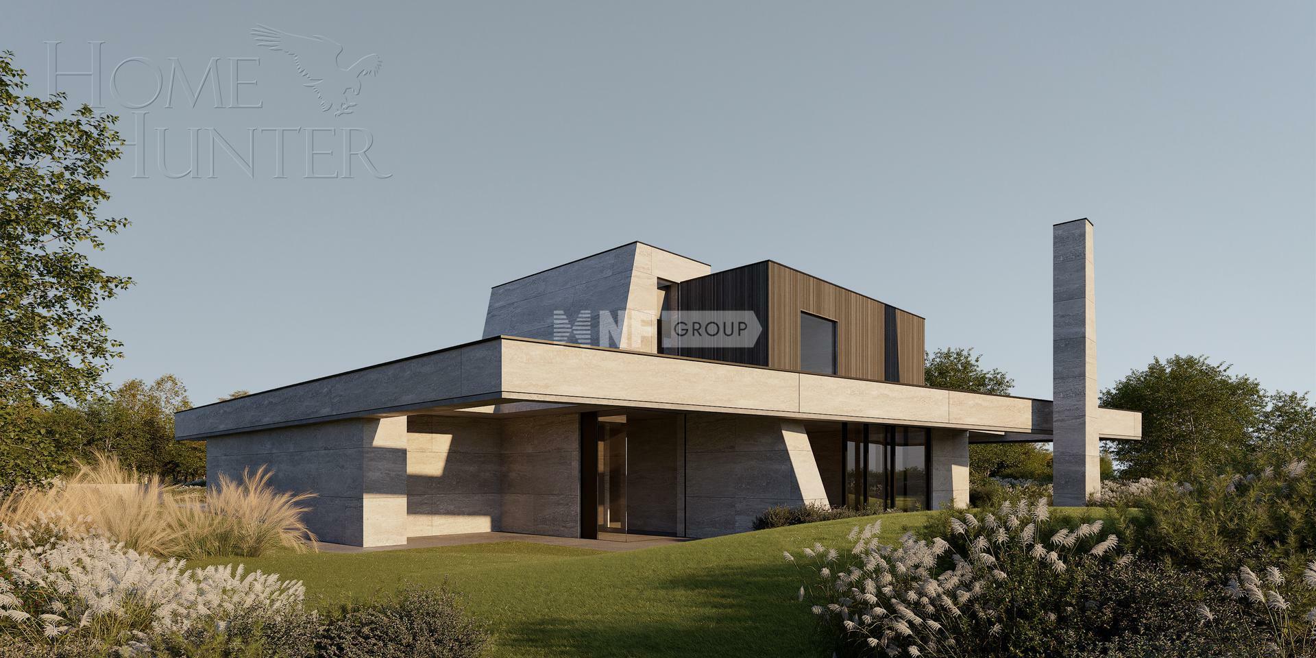 2-этажный коттедж 562.2 м² без отделки