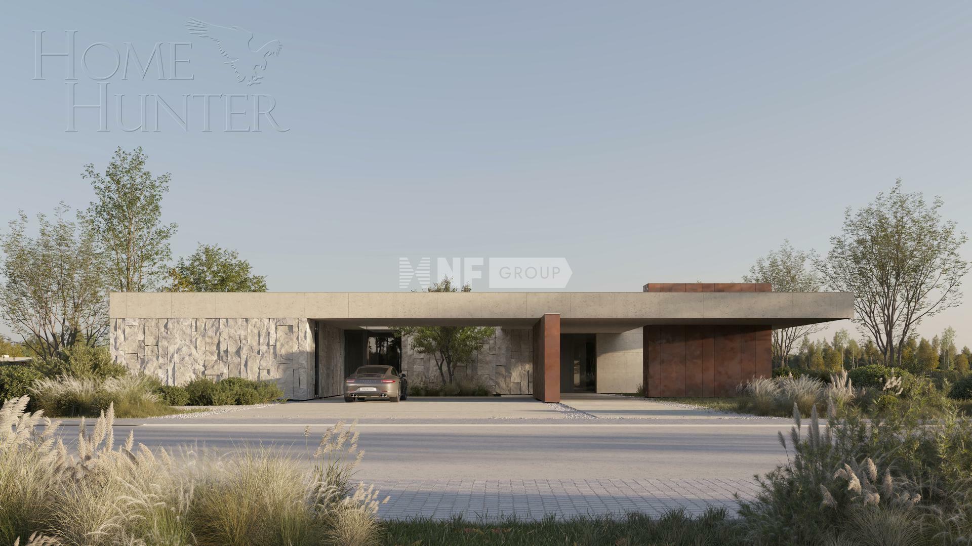 1-этажный коттедж 590.2 м² без отделки