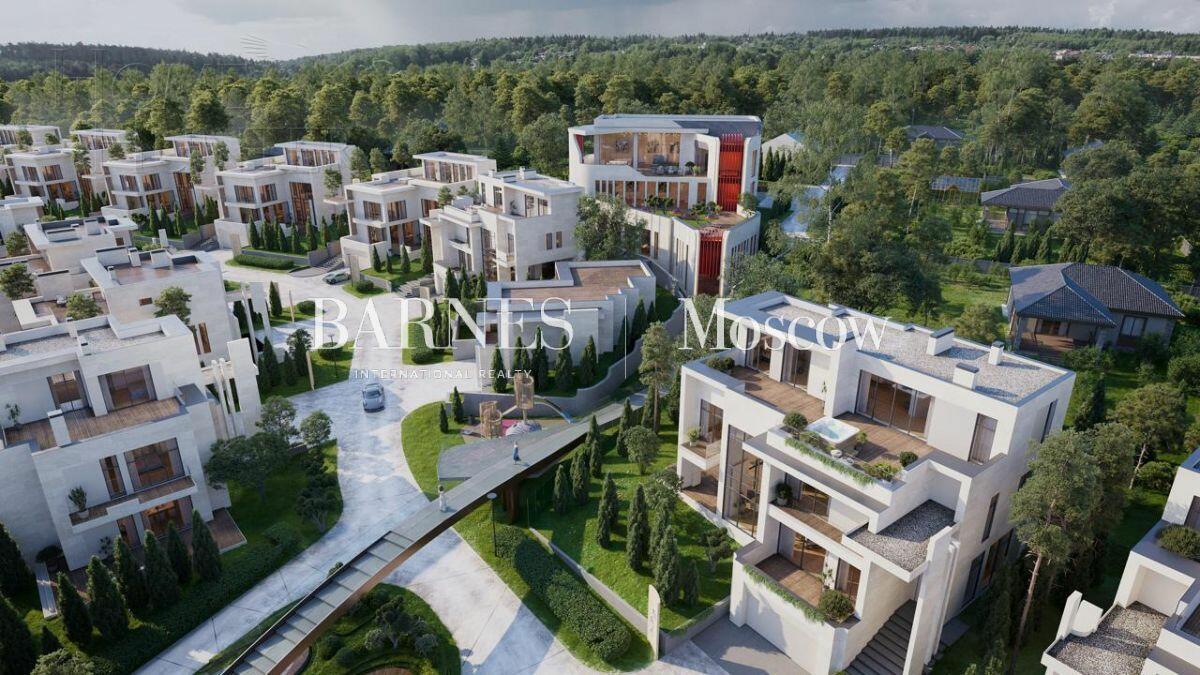 2-этажный коттедж 591.7 м² без отделки