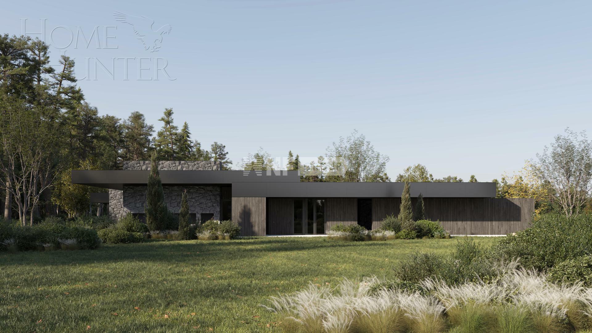 1-этажный коттедж 700.9 м² без отделки