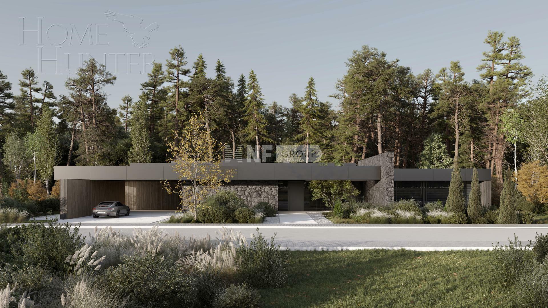 1-этажный коттедж 700.9 м² без отделки