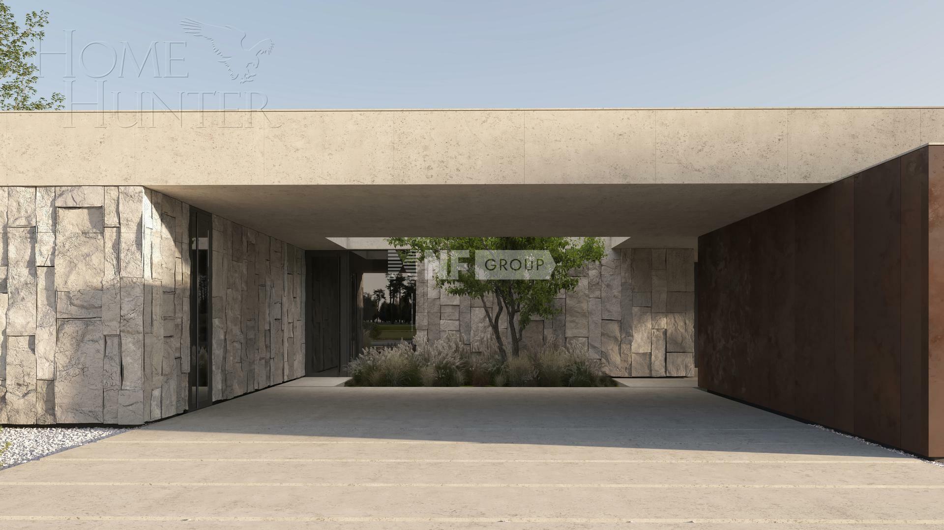 1-этажный коттедж 590.2 м² без отделки