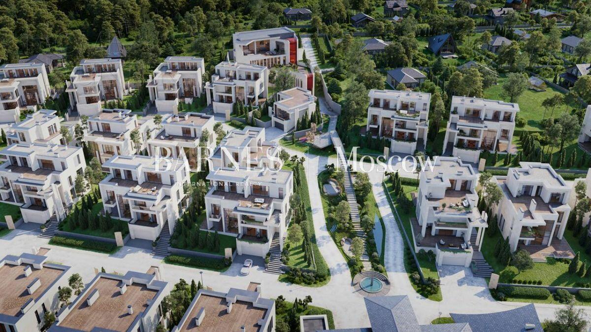 2-этажный коттедж 517.7 м² без отделки